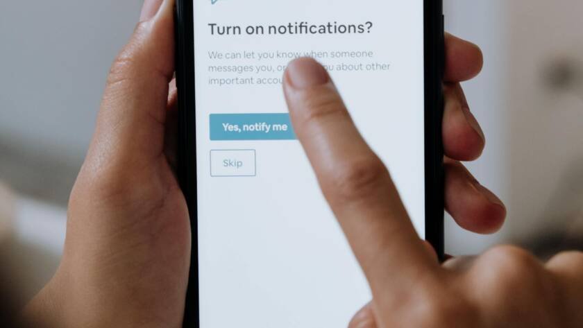 Chatbot auf dem Smartphone